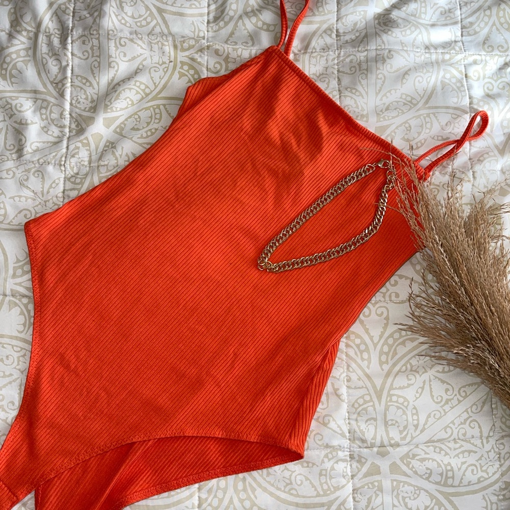 Beautiful Orange bodysuit